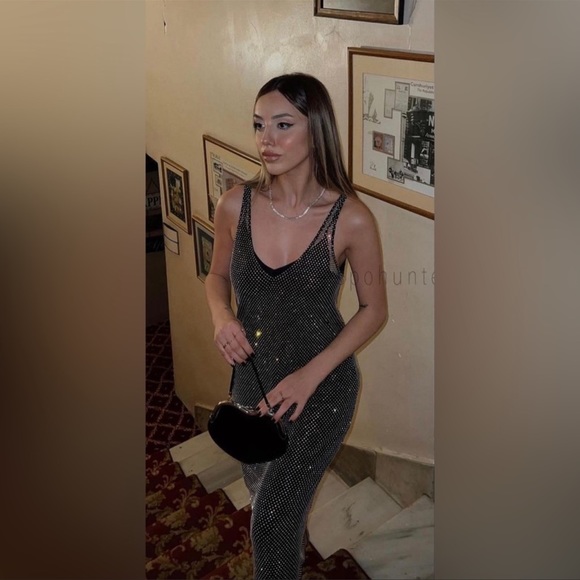 Zara Limited Edition Rhinestone
Mesh Dress - Picture 12 of 16